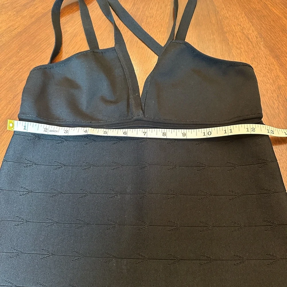 Versace Strappy Bandage Top | Black | Bodycon | Size S - Picture 3 of 9